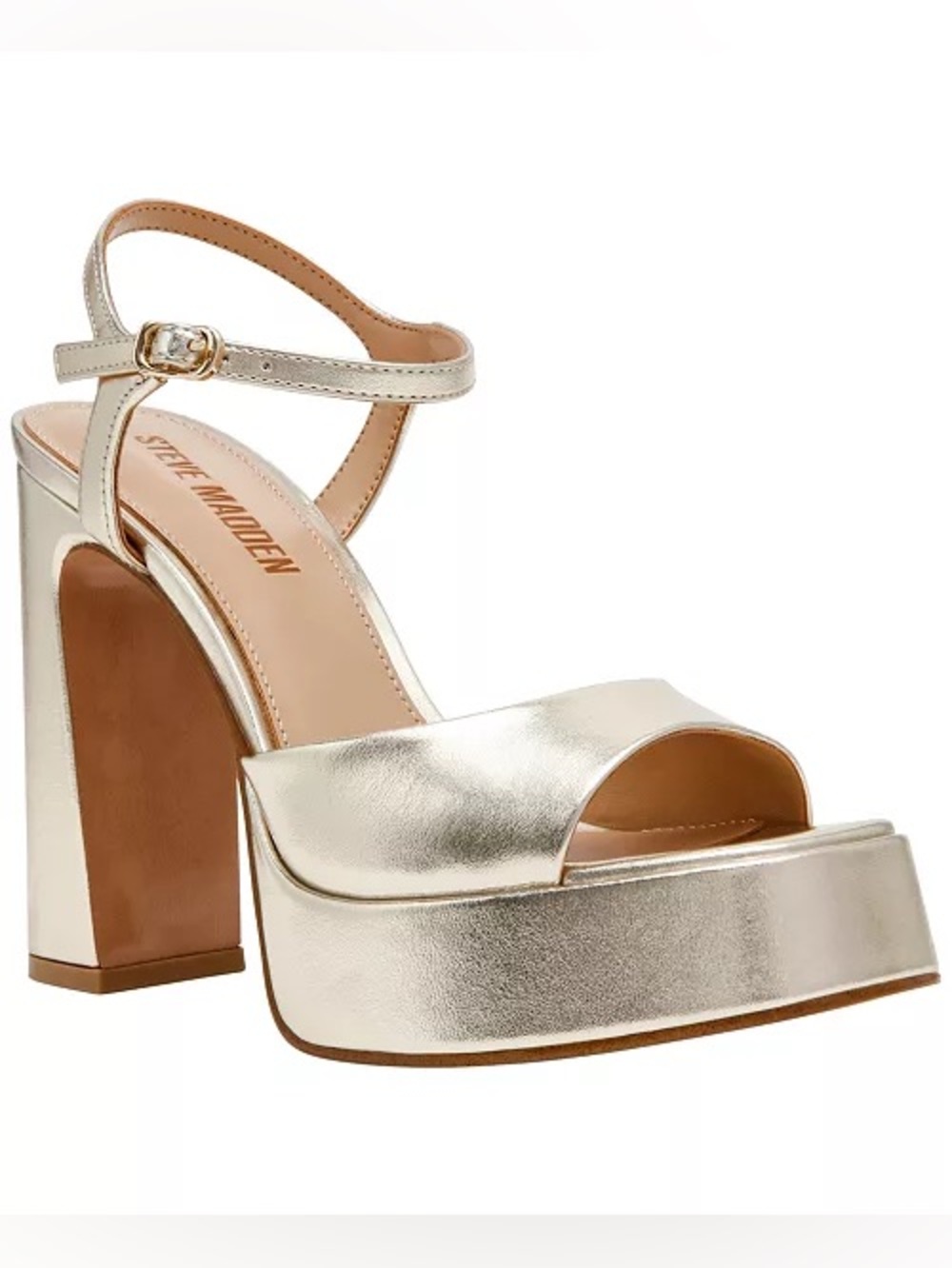 Steve Madden Womens Liandra Platform Dress Sandal